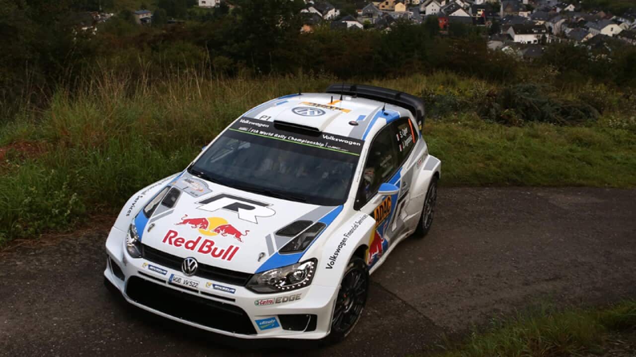 World champion Sebastien Ogier