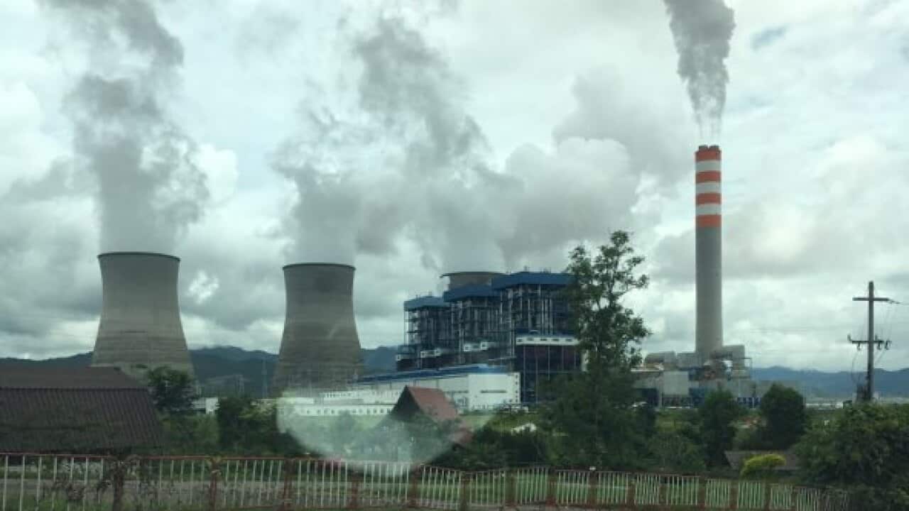 Hongsa lignite power station - Leng