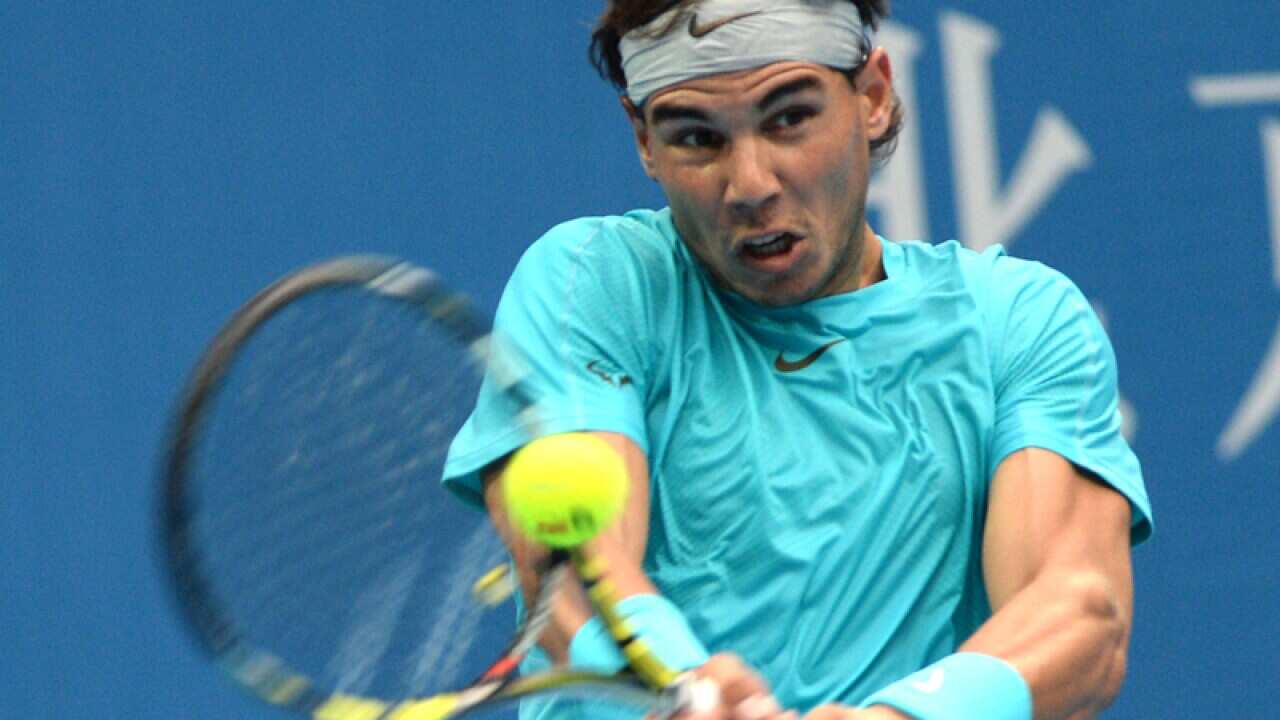 Spanish tennis player Rafael Nadal