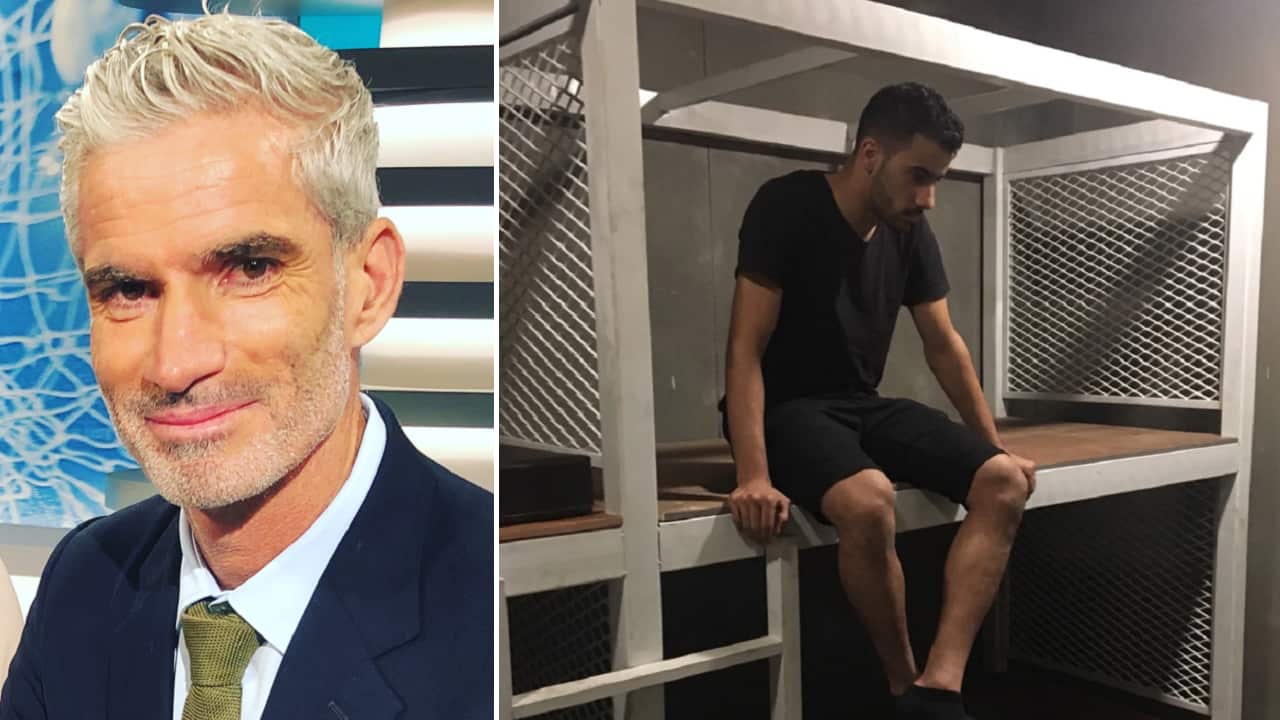 Craig Foster and Hakeem Al-Araibi.