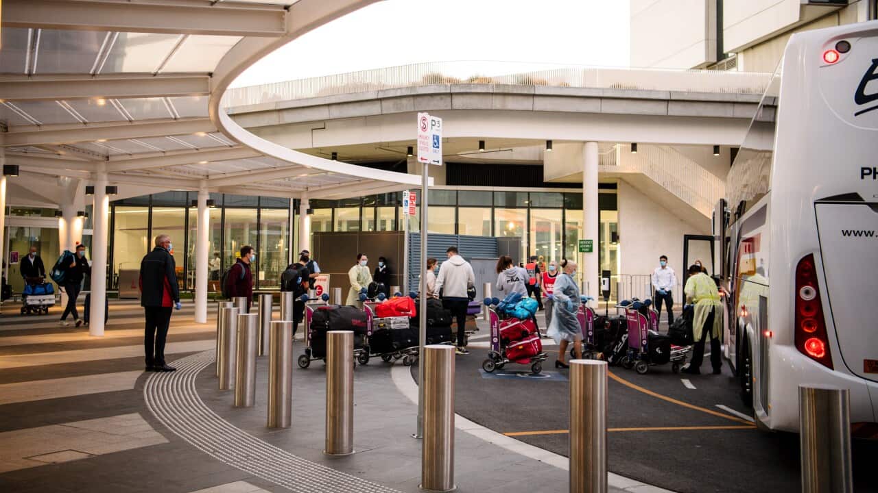 International arrivals at Adelaide Airport