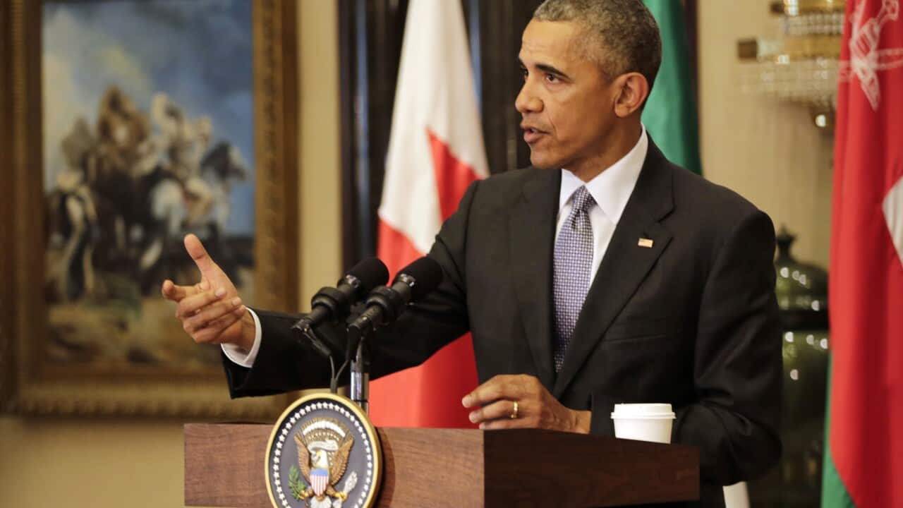 US President Barack Obama 