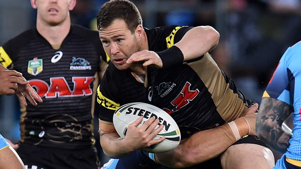 Trent Merrin of the Penrith Panthers