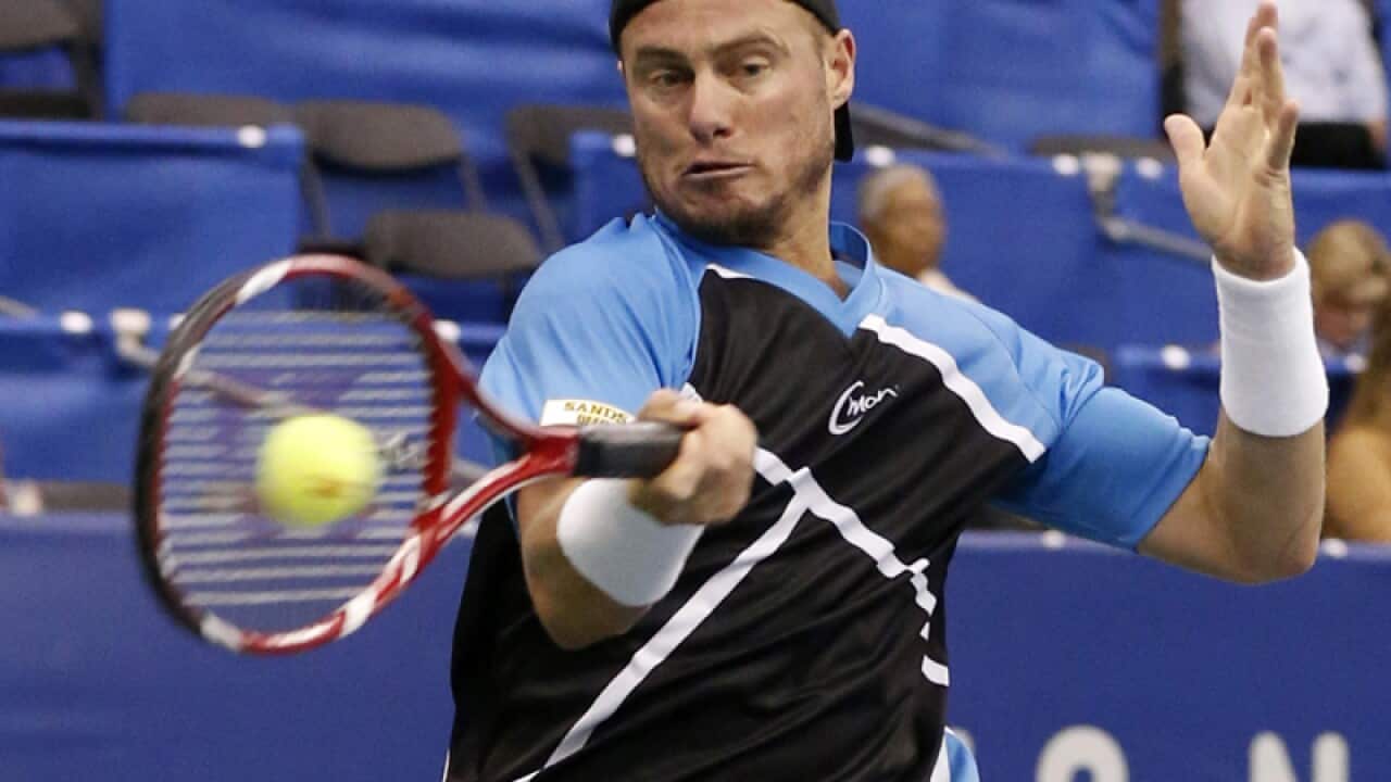 Australian tennis player Lleyton Hewitt