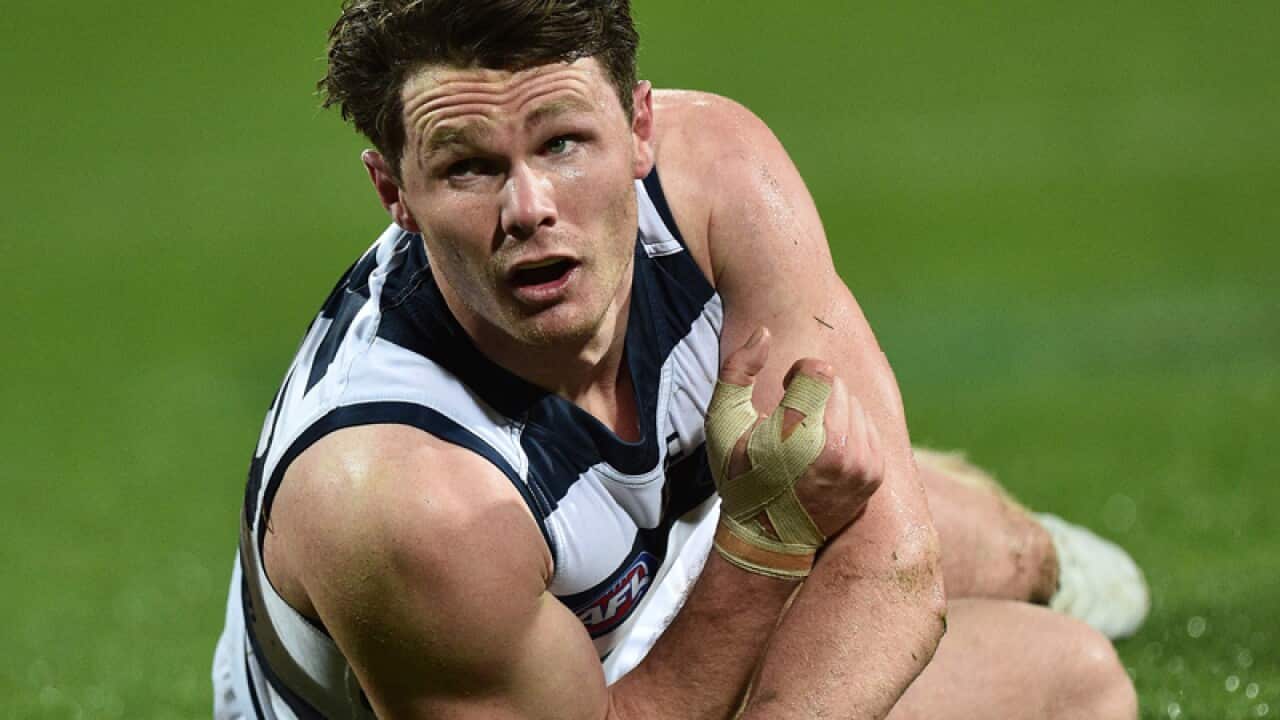 Patrick Dangerfield of the Cats