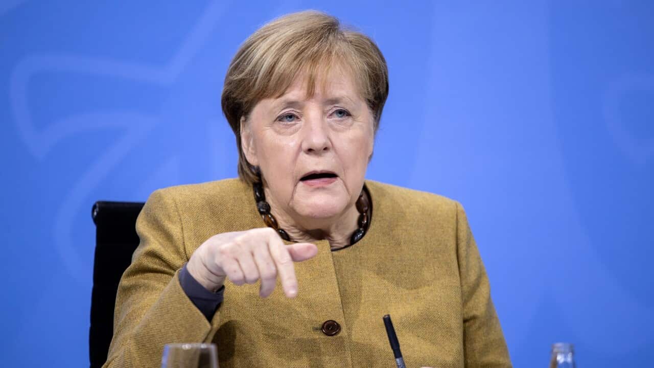 German Chancellor Angela Merkel