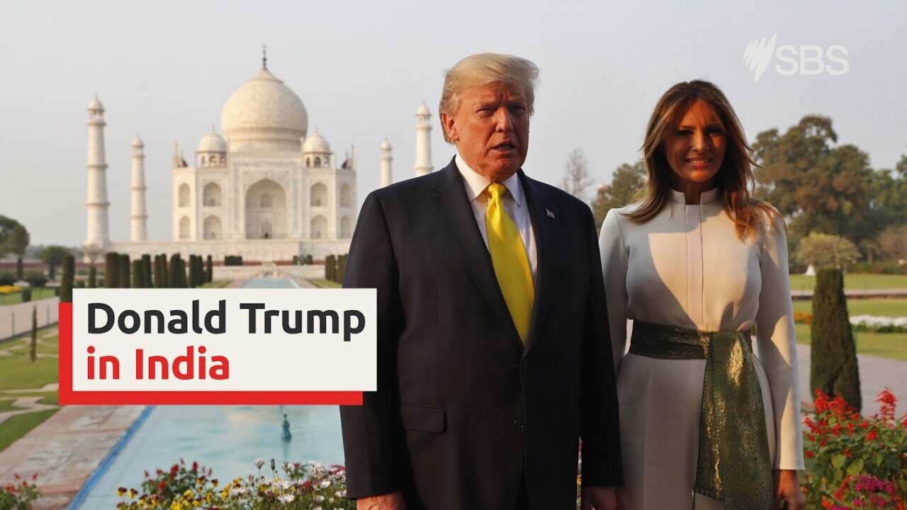 Trump in India
