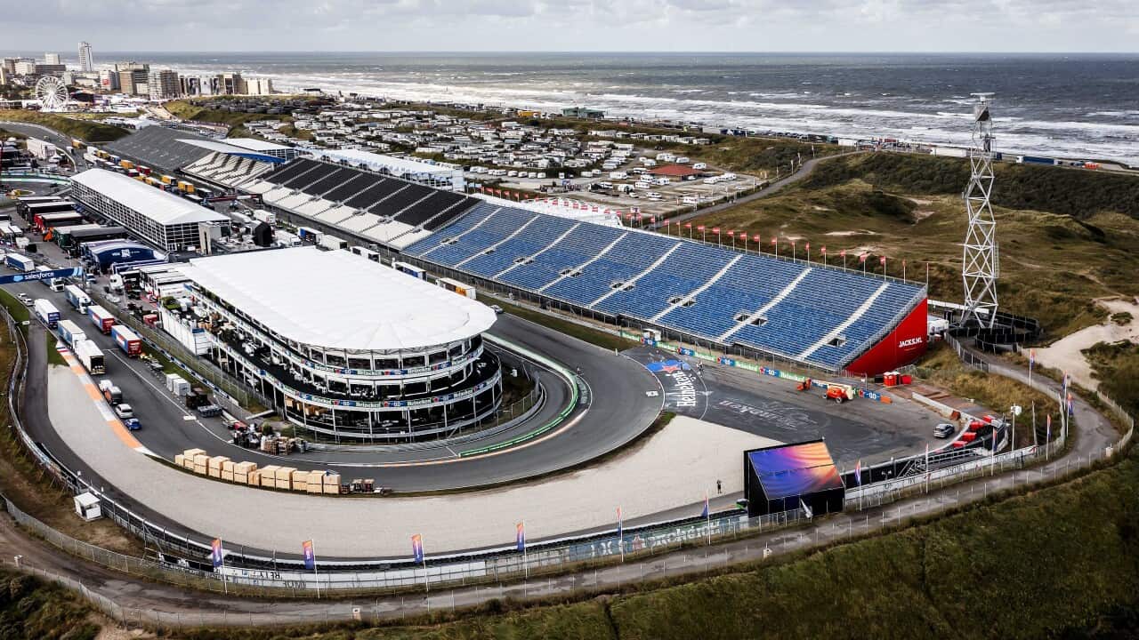 
Preparations of the Dutch Formula One Grand Prix