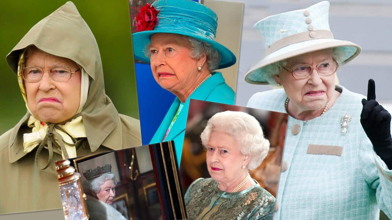 The shady side of the Queen