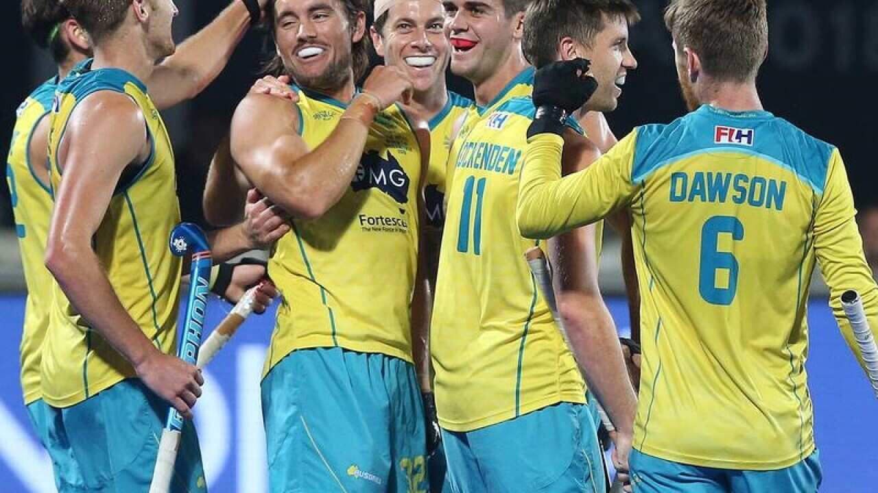 The Australia hockey team