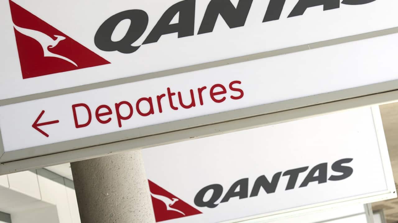 Qantas signage