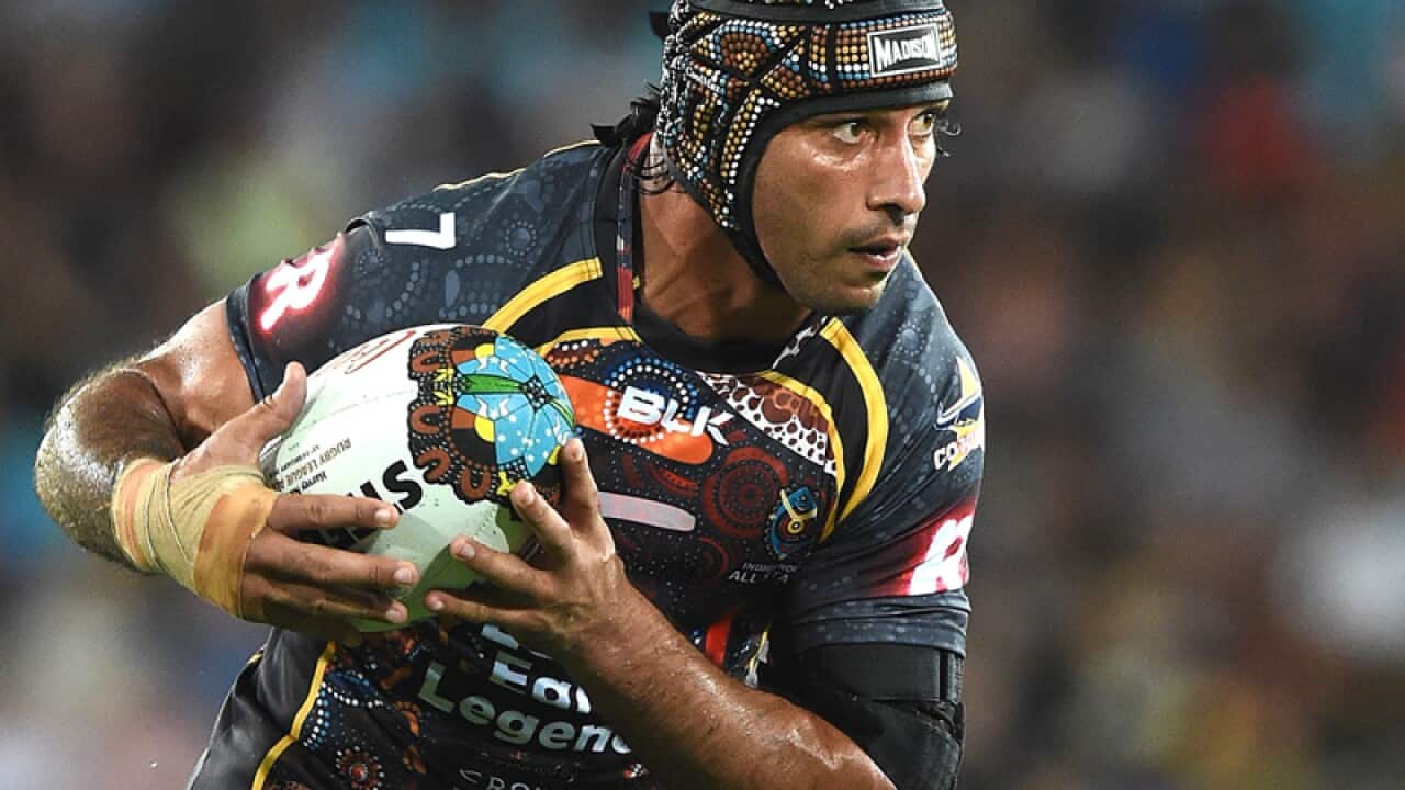 Indigenous NRL player Johnathan Thurston