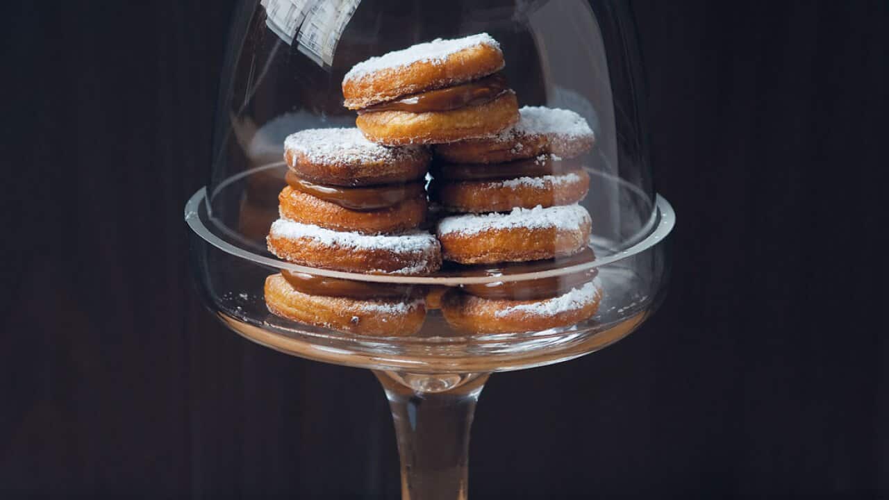 mini alfajores