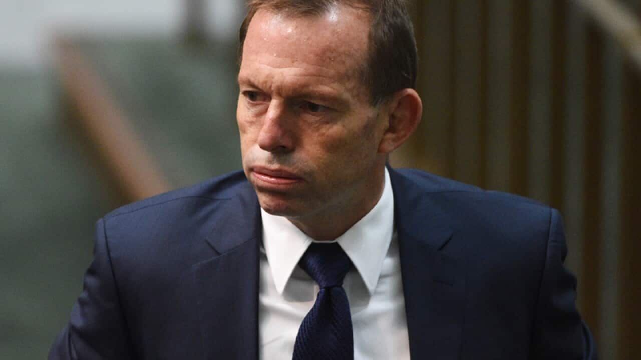 Former prime minister Tony Abbott