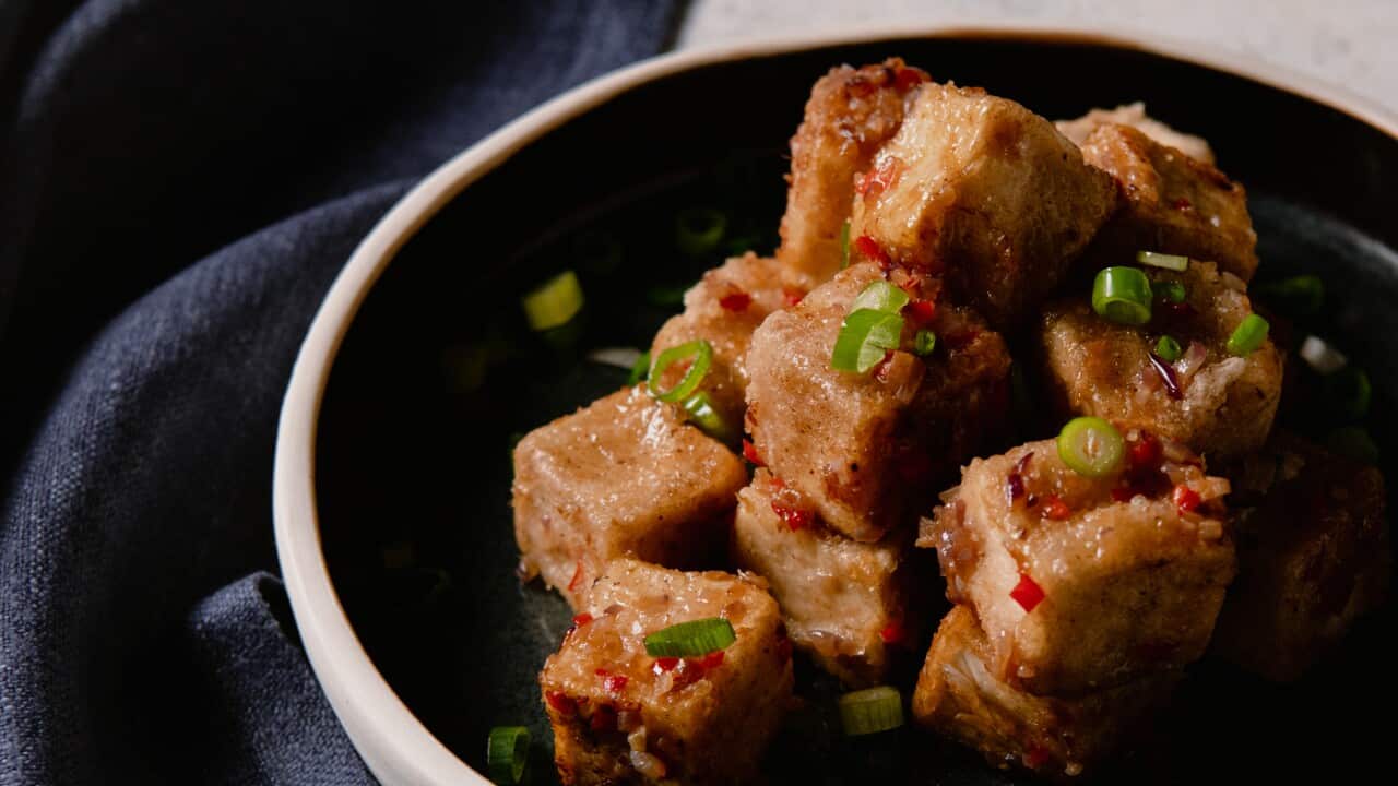 Salt and pepper tofu