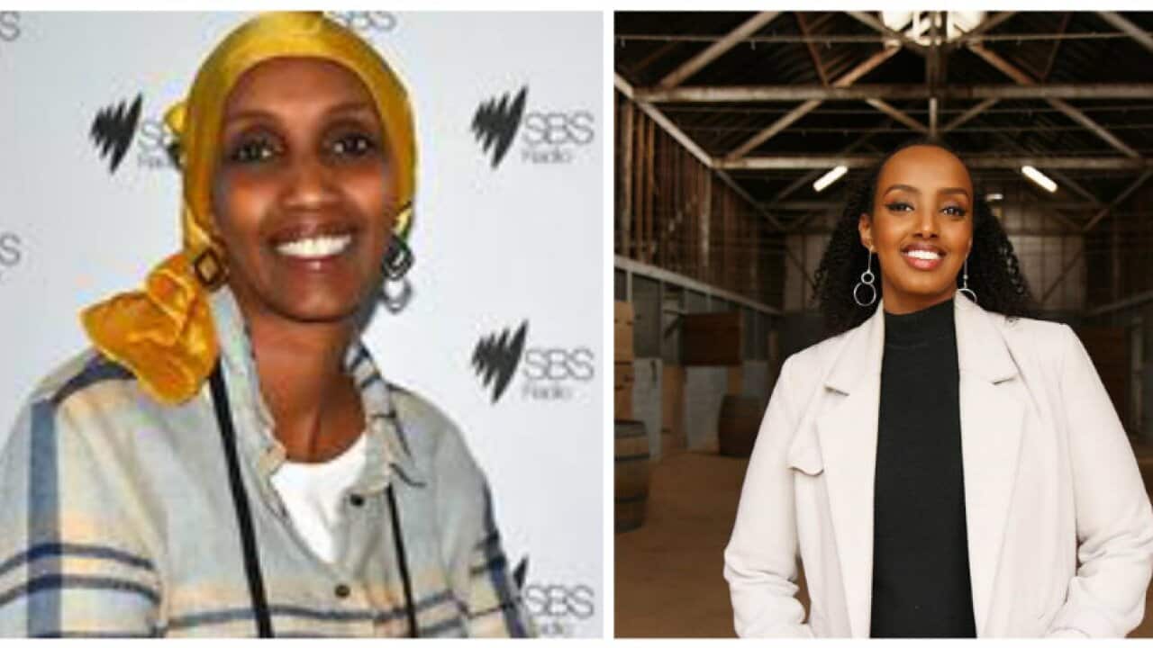 Sumaya Yusuf and Mariam Issa