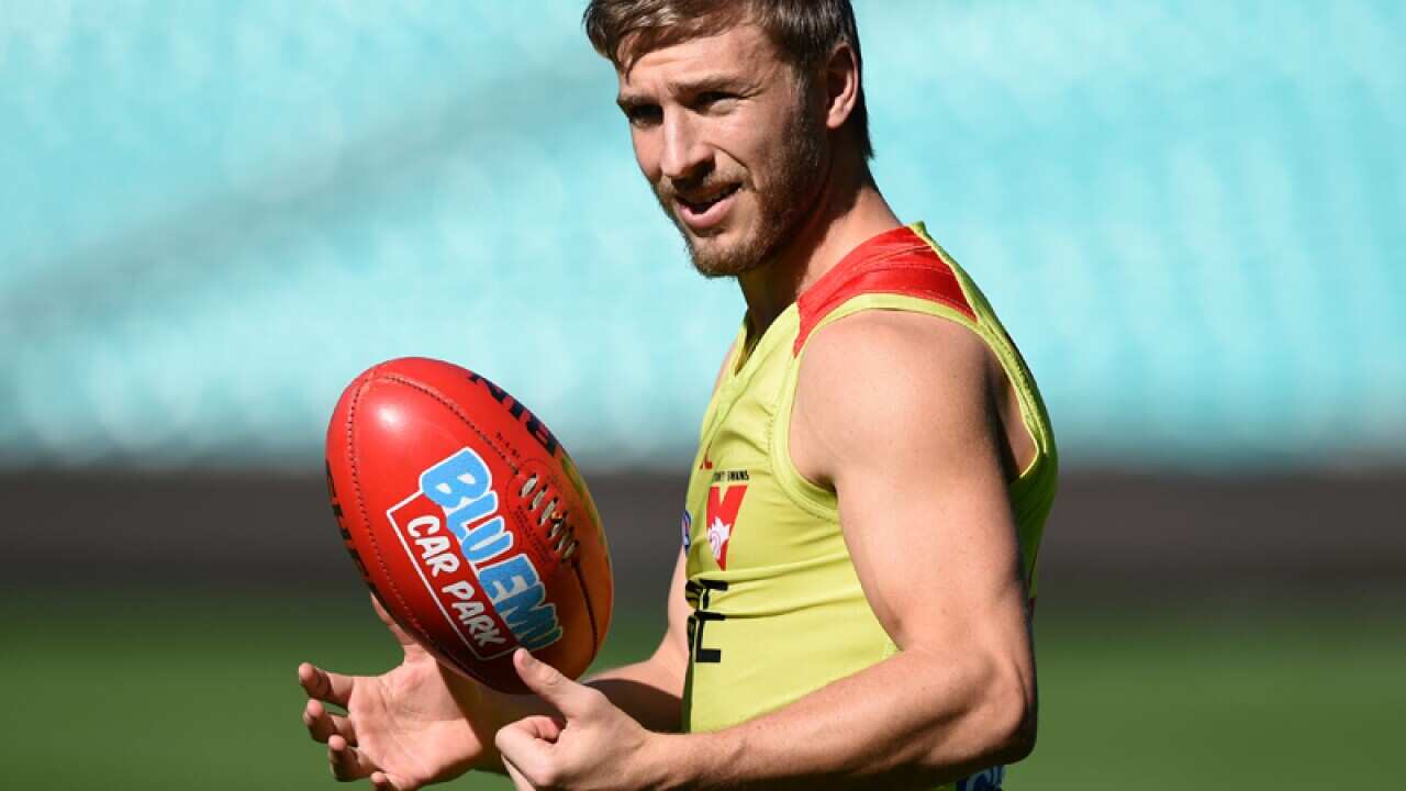 Sydney Swans AFL player Kieren Jack