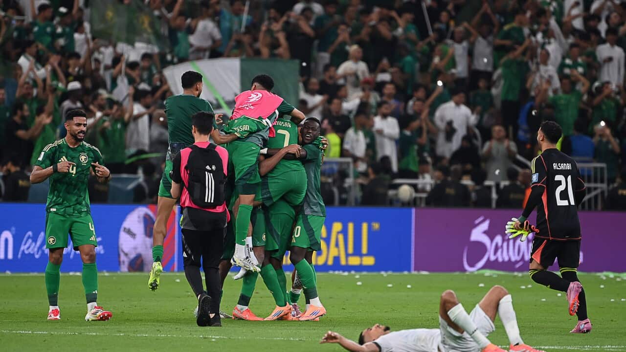 APTOPIX Saudi Arabia Iraq WCup Soccer