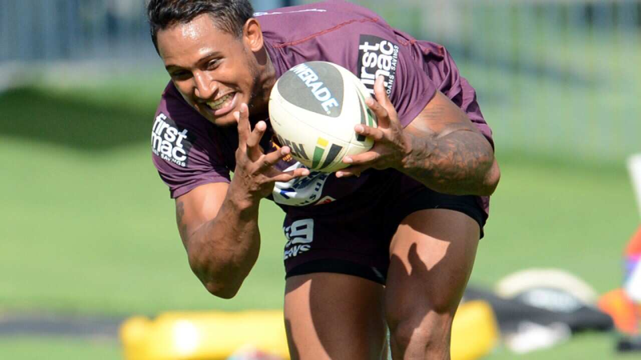 Brisbane Broncos fullback Ben Barba
