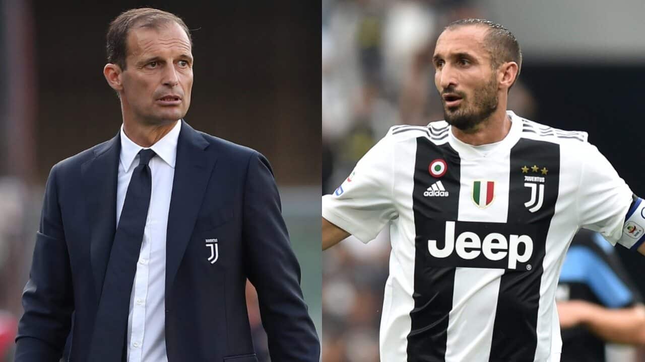 Allegri and Chiellini
