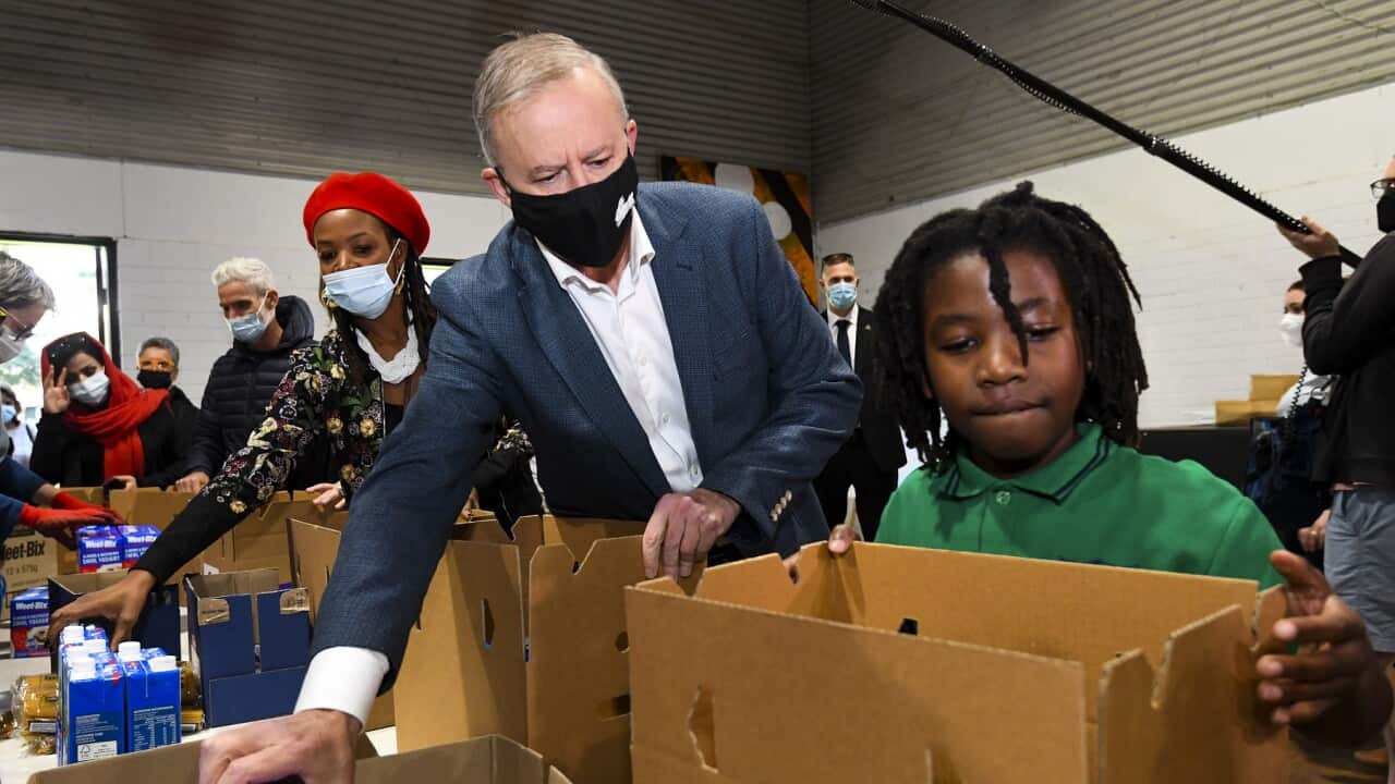ELECTION22 ANTHONY ALBANESE ELECTION CAMPAIGN
