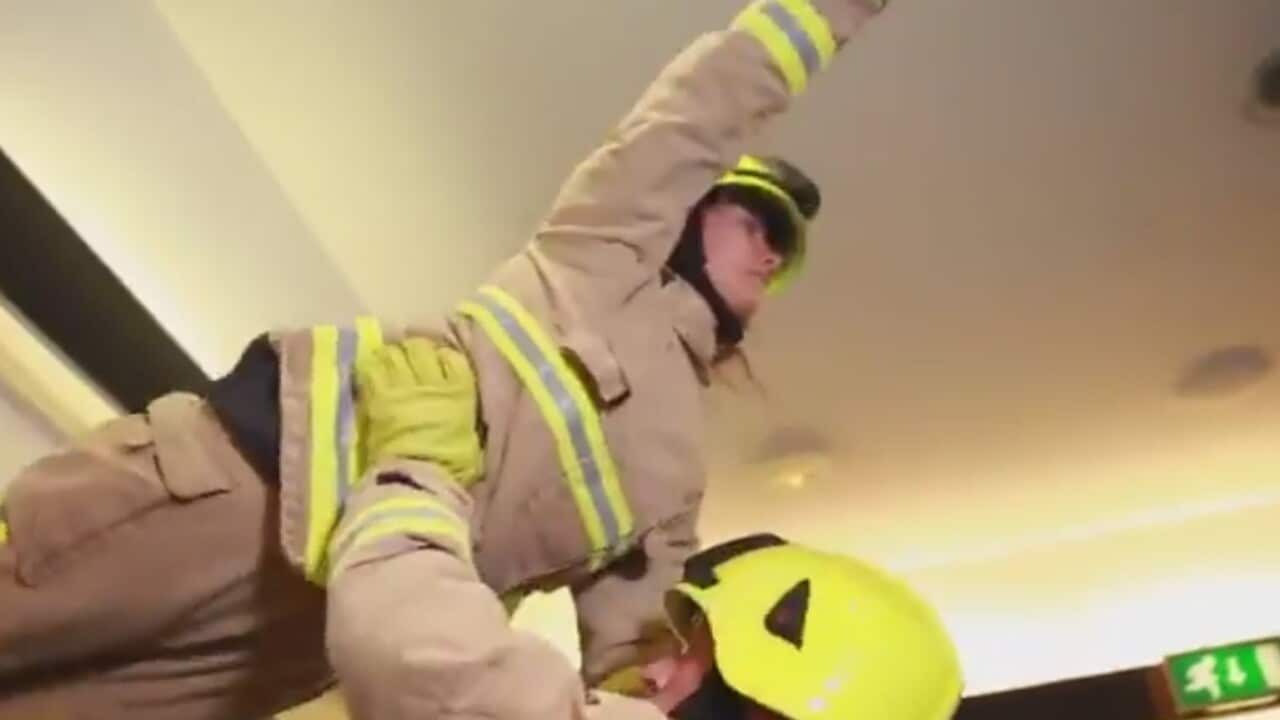 Kent Fire and Rescue performed a parody Dirty Dancing video for fire alarm safety.