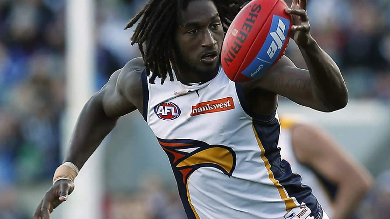 West Coast AFL player Nic Naitanui