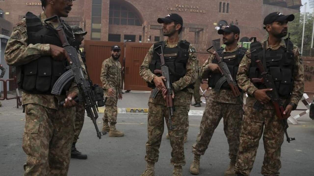 Pakistani troops