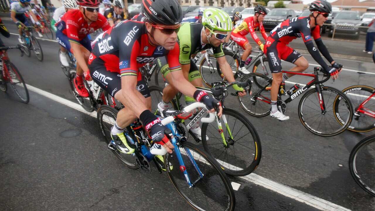 Cadel Evans in the Cadel Evans Ocean Road Race