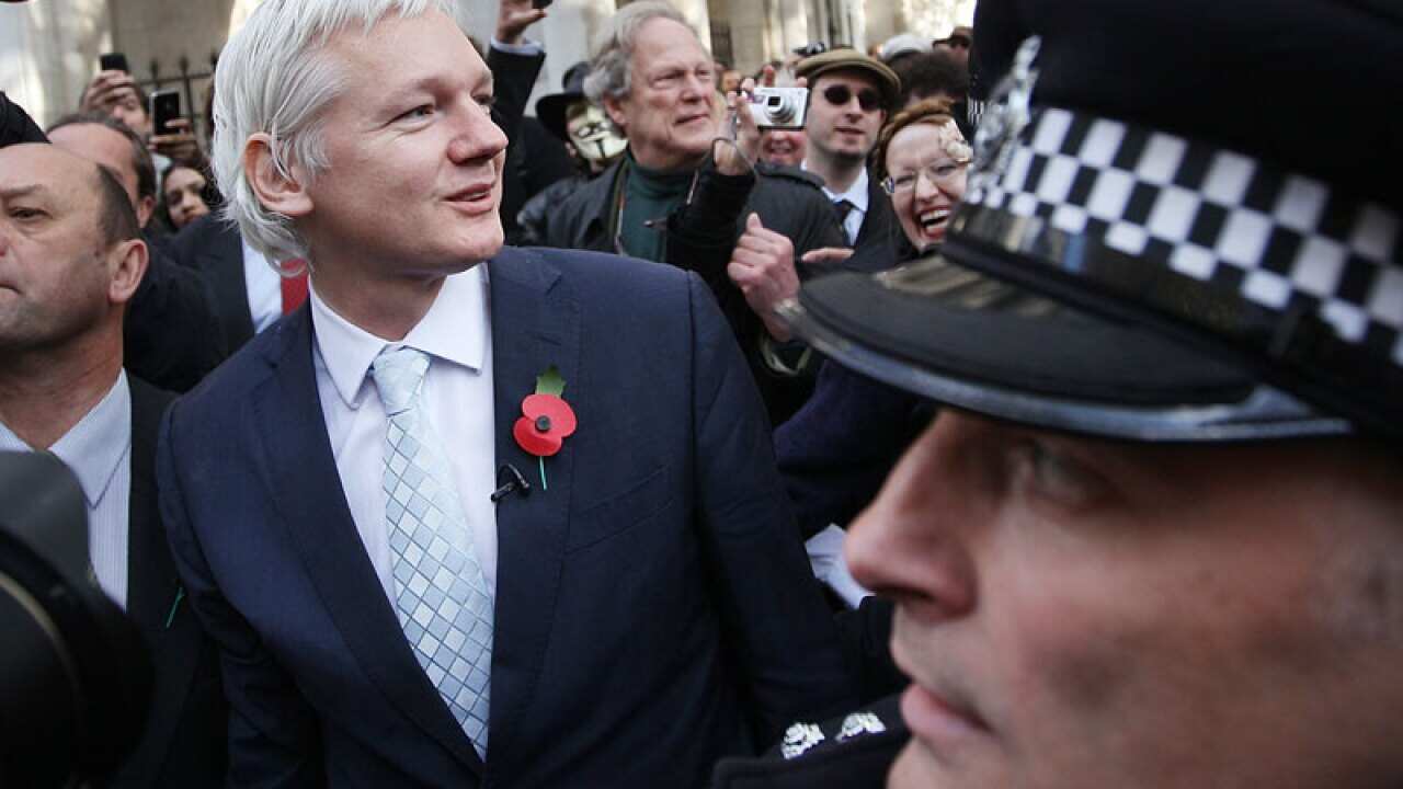 WikiLeaks founder Julian Assange has taken his fight against extradition to Sweden to Britain's Supreme Court. (Getty)