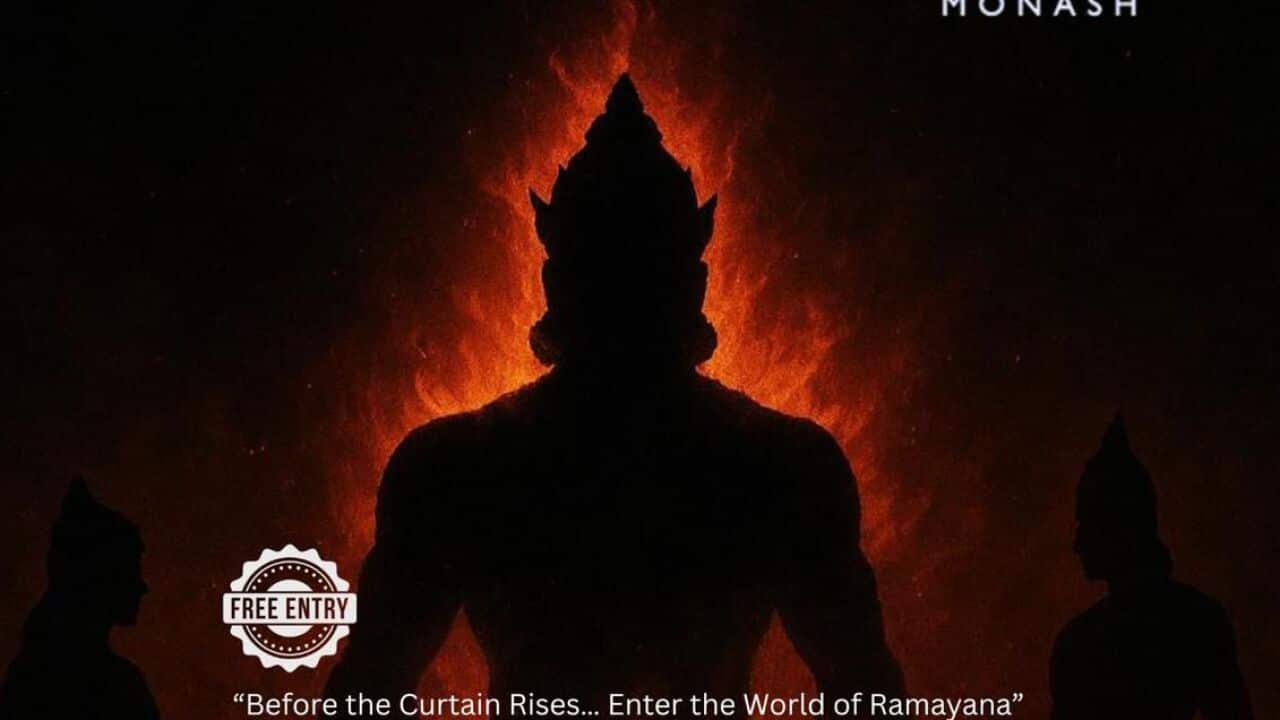 Official flyer of Rahwana Prelude Festival PERWIRA, which will be held on the 4th of Oct 2025, Melbourne. Courtesy: PERWIRA.