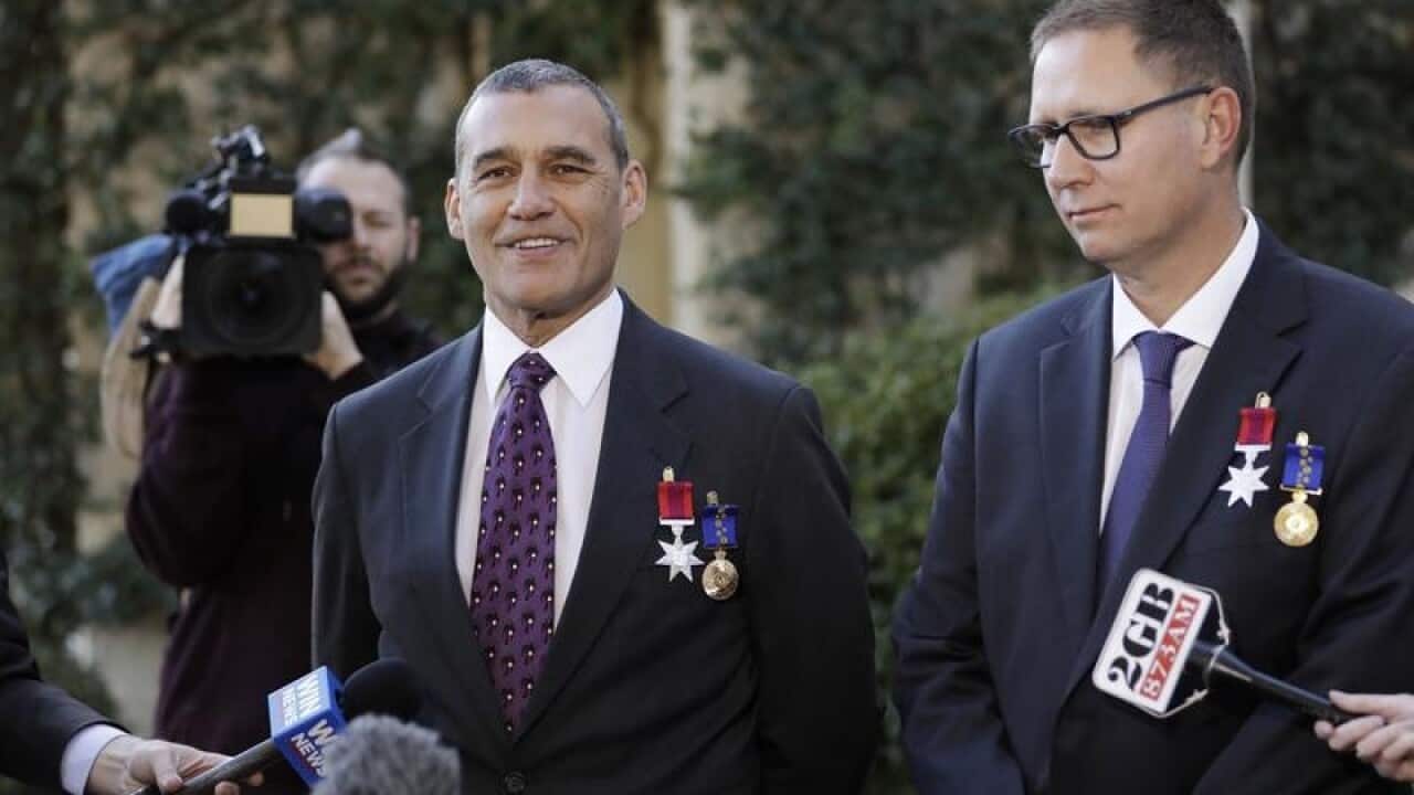 Craig Challen and Richard Harris