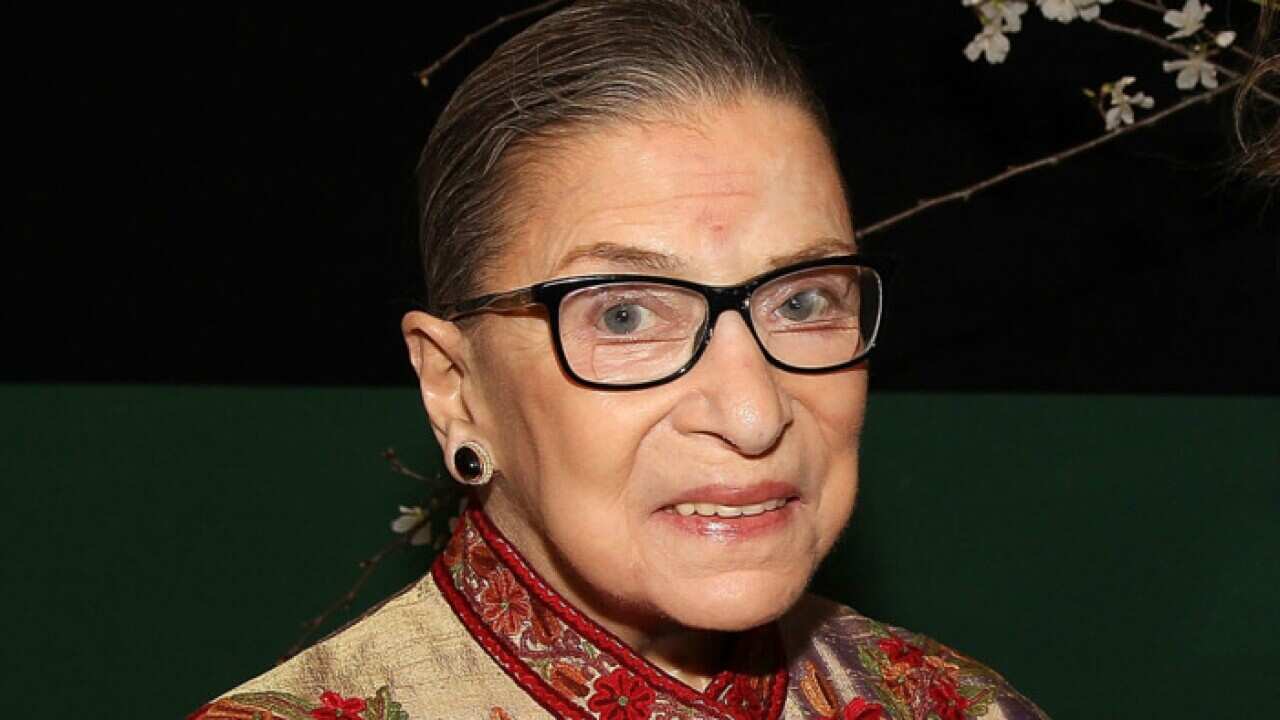 Ruth Bader Ginsburg.