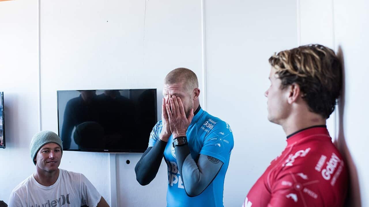 Supplied image of Australian surfer Mick Fanning