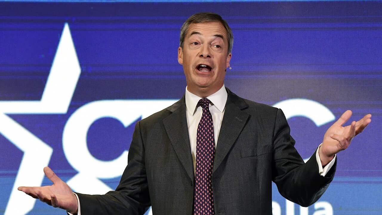 نایجل فاراژ رهبر حزب برگزیت انگلیس