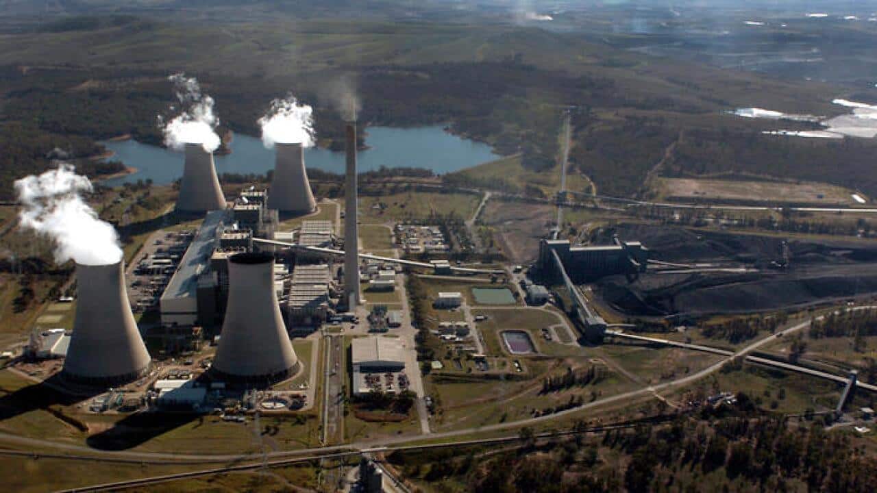 File image of the Liddell power station in the Hunter Valley near Newcastle.