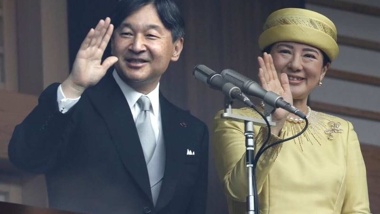 Japanese Emperor Naruhito and Empress Masako