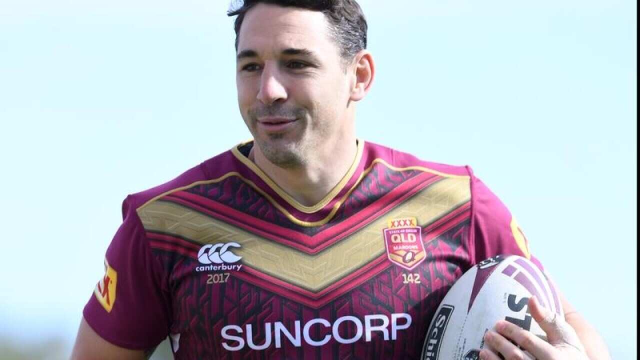Queensland fullback Billy Slater