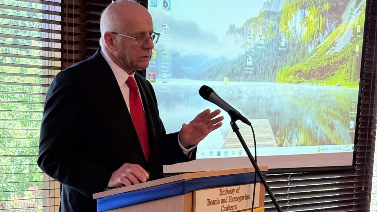 Ambasador BiH, Nj.E. Kemal Muftić, Canberra, Dan Drzavnosti BiH 2025