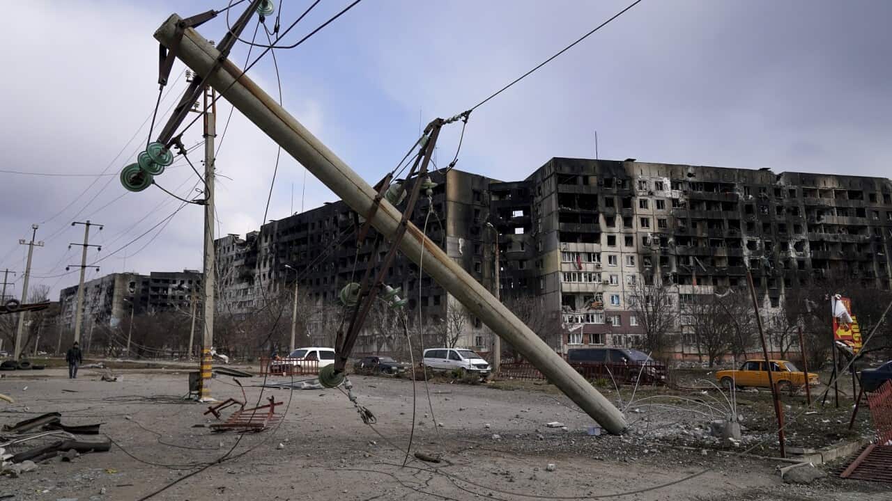 Evacuations from Mariupol in Ukraine