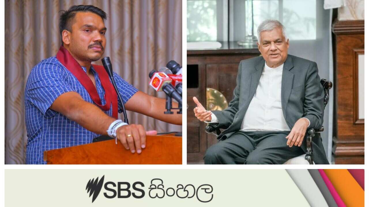 Namal Rajapaksa_ Ranil Wickramasinghe_ Sri Lankan politicians
