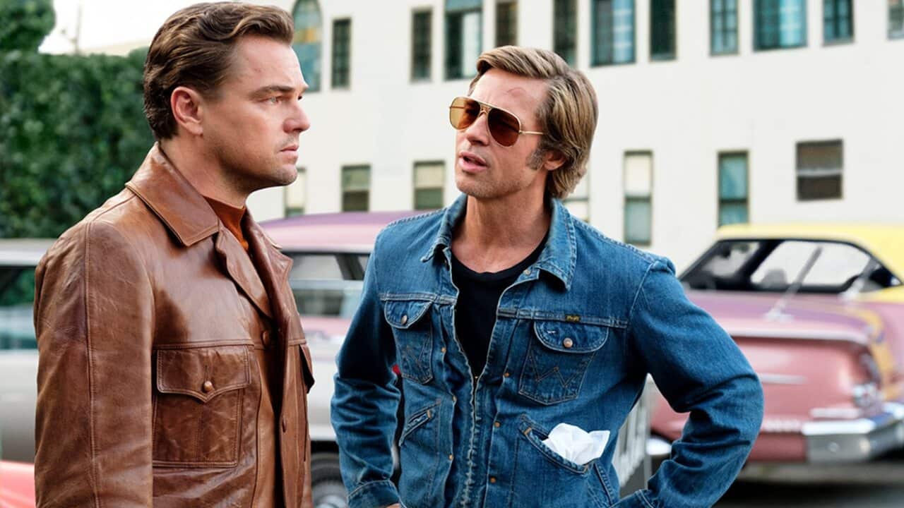 Leonardo DiCaprio and Brad Pitt inOnce Upon A Time... In Hollywood