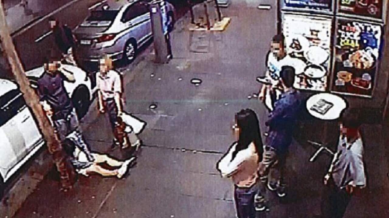 The Independent Liquor and Gaming authority release CCTV images of the women being left unconscious on the street.