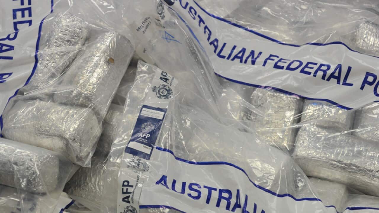 Drugs seized by Australian Federal Police