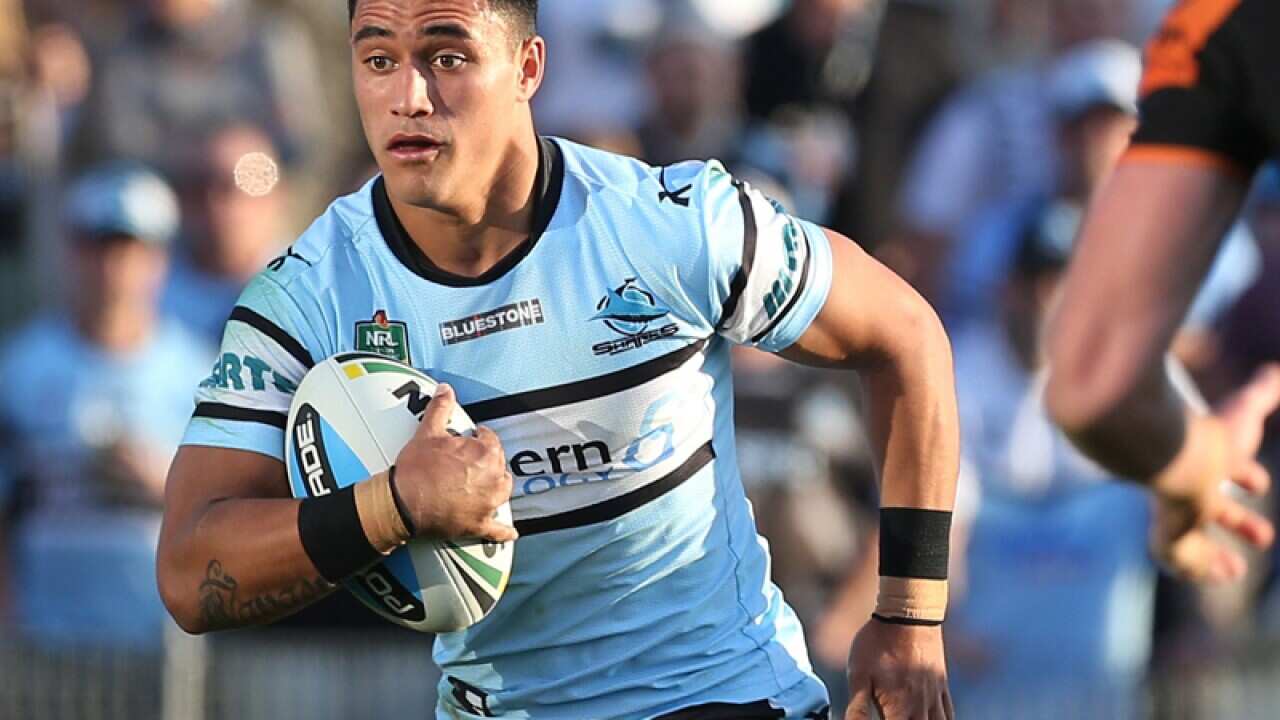 Valentine Holmes of the Sharks