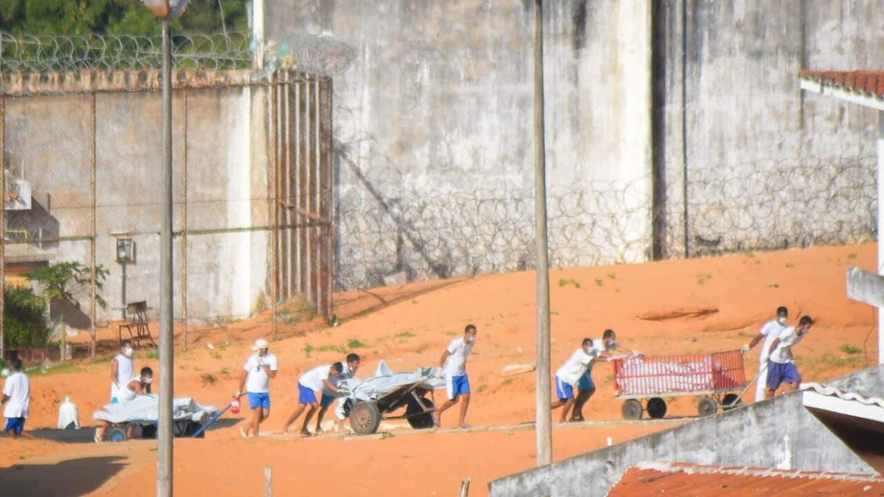 Around 60 killed as drug gangs clash in Brazil prison massacre