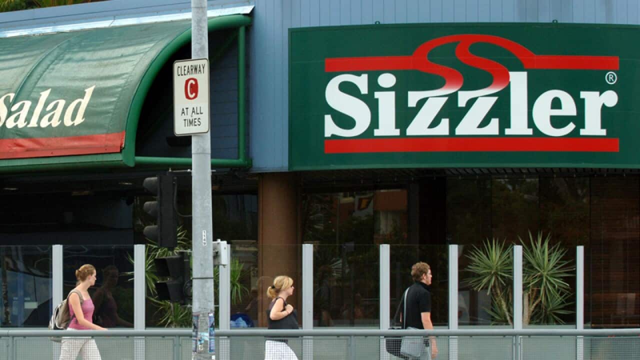 Sizzler restaurant.