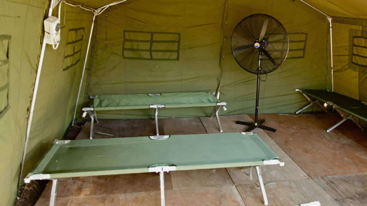 Asylum seekers on hunger strike on Manus