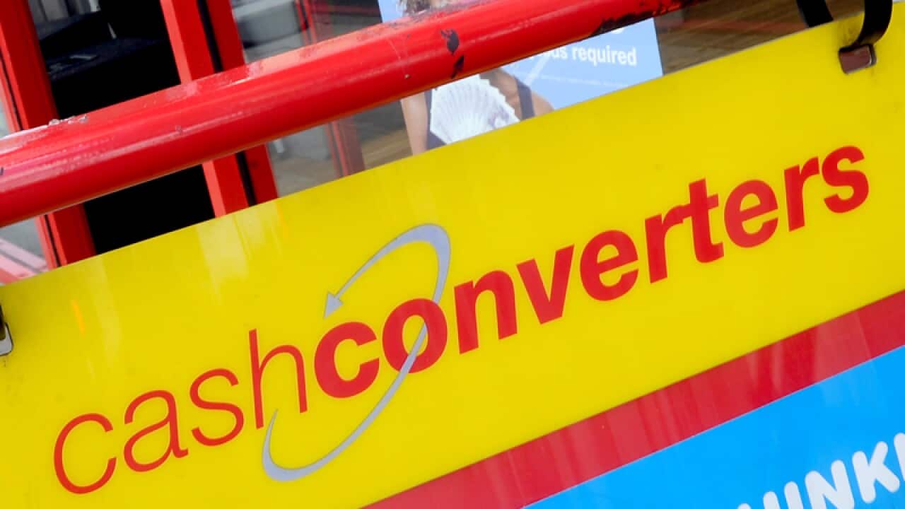A Cash Converters sign