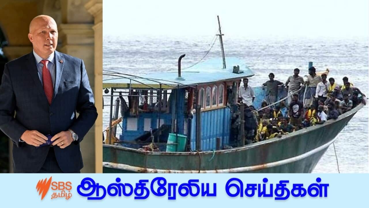 Peter Dutton and a boat